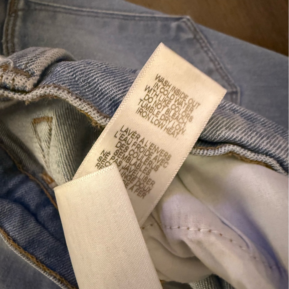 Frame Denim Le High Strait Light Blue Straight‎ Leg Jeans - Picture 6 of 7